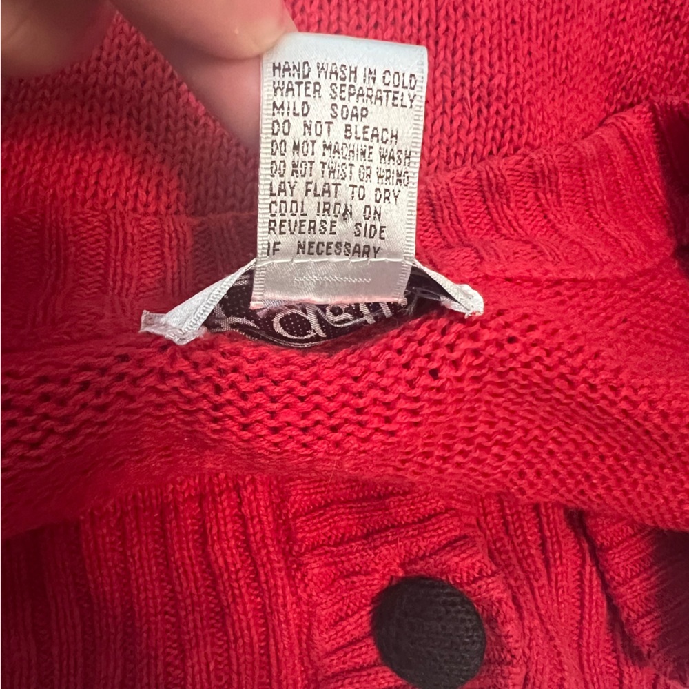 Vintage P. Galli Sports Theme Cardigan Sweater Women's S Colorful Novelty‎ Knit - Picture 8 of 8